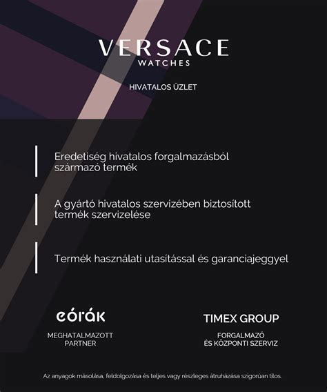 versace orologi garanzia 2 anni|Versace VE9I00424 .